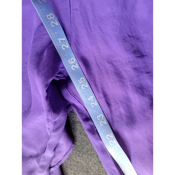 Vintage 70s Hippy Genie Belly Dancing Pants Purple Harem Small‎ Funky Unique - Picture 7 of 13